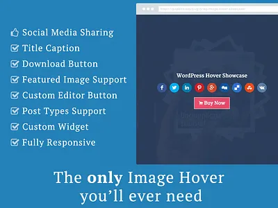 WordPress Image Hover Showcase banner image hover wordpress wordpress image hover