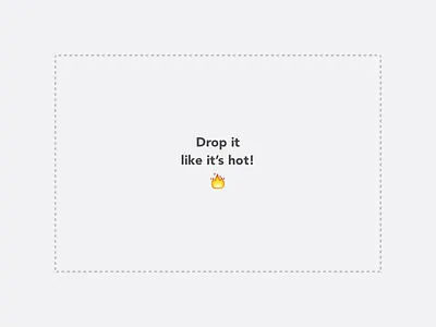 🔥 design drag drop emoji icons simple ui ux