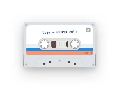 Dope mixtape cassette mixtape