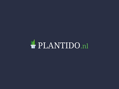 Plantido.nl logo concept branding logo mvp plant