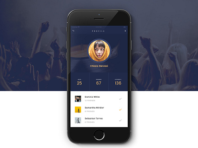 Daily UI #006 challenge daily dailyui page profile ui