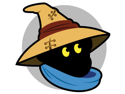 Black Mage Timmy black mage digital final fantasy illustration thinkgeek timmy