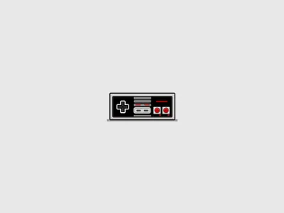 Nes Controller 80s controller illustration nes nintendo retro vector videogames