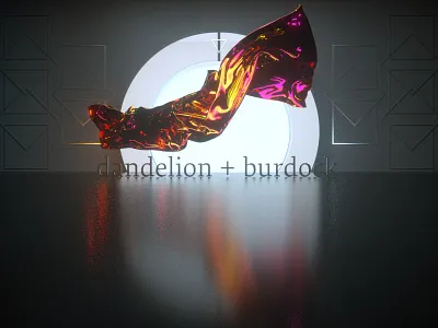 Logo Reveal cinema 4d octane render