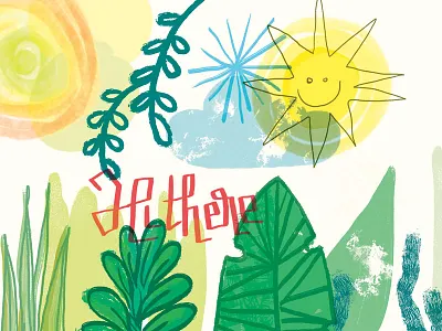 Doodles brush cloud doodle experiment leaves lettering photoshop sun this is dumb weird