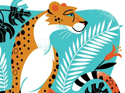 Cheetah cheetah illustration jungle