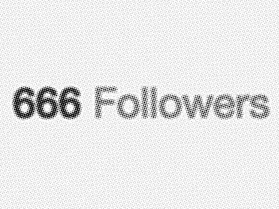 666 followers
