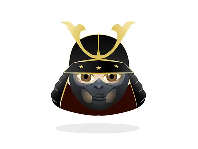 Samurai Emoji asian china emoji face japan korea ninja samurai unicode war