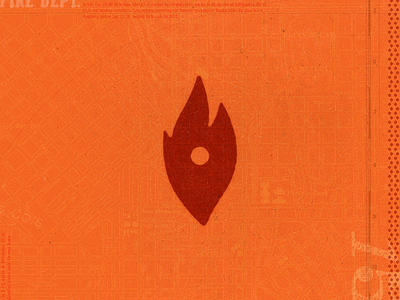 Fire location fire fire dept flama flame fuego icon location pin titofolio titorama
