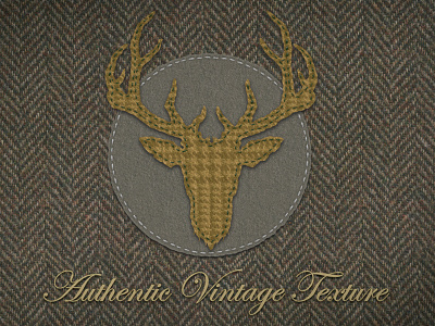 Authentic Vintage Texture herring bone houndstooth pattern retro seamless tweed vintage
