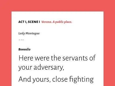 Verona. A public place. juliet romeo shakespeare theatre