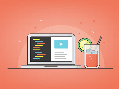 Summer Coding cocktail coding drink macbook summer