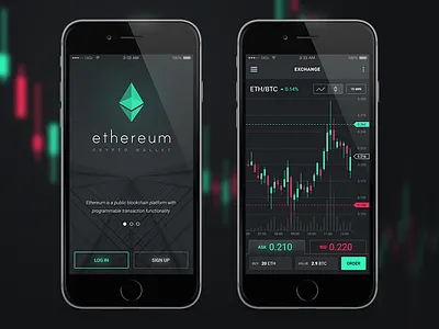 Ethereum App app bitcoin ethereum forex ios iphone trading ui