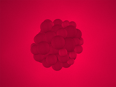 Blobs ambient occlusion spheres threejs webgl