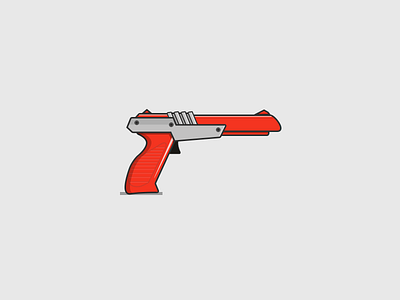 Nes Gun + Freebie! 80s free freebie illustration lightgun nes nintendo retro vector