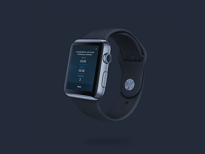 Asics Circuit Timer apple asics counter fitness interval timer training ui ux watch workout