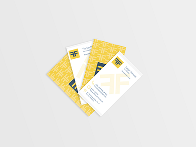 FF Business Cards branding business cards pattern print