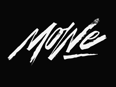 we love mowe brush brush script lettering script type typography