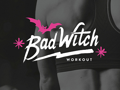 Bad Witch Workout branding logo