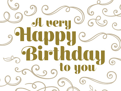 Happy Birthday birthday foil happy birthday note print special day