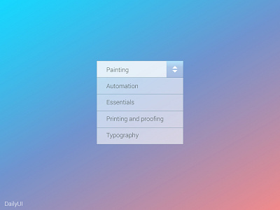 Dropdown _ DailyUI challenge concept daily ui dailyui day027 dropdown ui user experience ux workspace