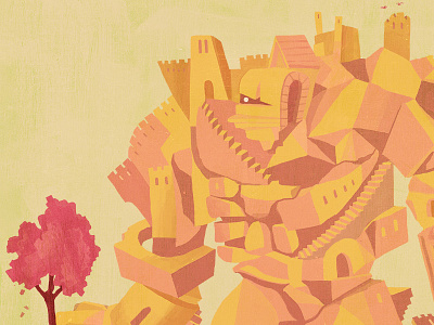 Tiny concept art drawing illustration