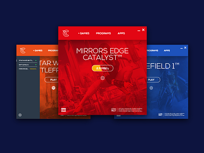 COMPACT concept app battlefield compact concept design edge games minimal mirrors star wars