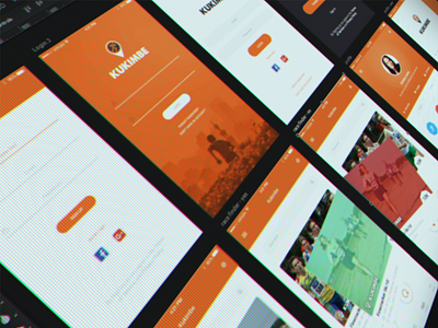 App design - Kukimbe app app design mobile