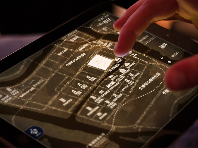 The Location Map for K2 Leechee Bay ipad