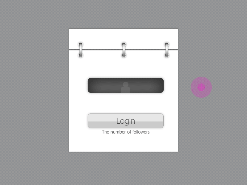 Loginactivity ae ai animation gif invites machine mg motion ui