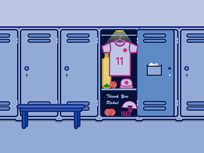 Debut Match ball cricket debut dribbble illustration invite jersey lock locker room match sports ui