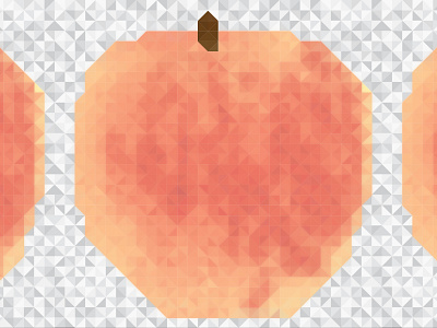 Peach geometric illustration pattern texture