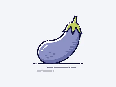 Eggplant eggplant food icon kitchen meal vegetables