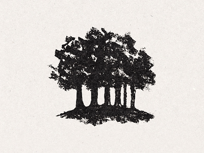 Felsőnyárádi Logo angus cattle charcoal drawing felsonyarad hungary logo nature steak tree