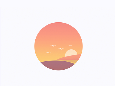 sunset clouds illustrations lighthouse people sailin sea sky