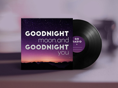 Goodnight Moon print print design type typography