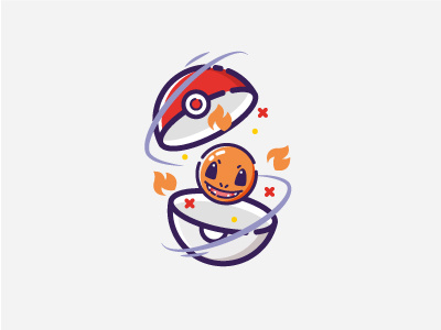 Char-char, Charmander! charmander illustration pokemon