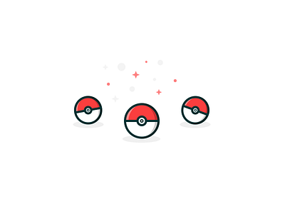 Starters & Pokeballs choice go illustration pokeball pokemon