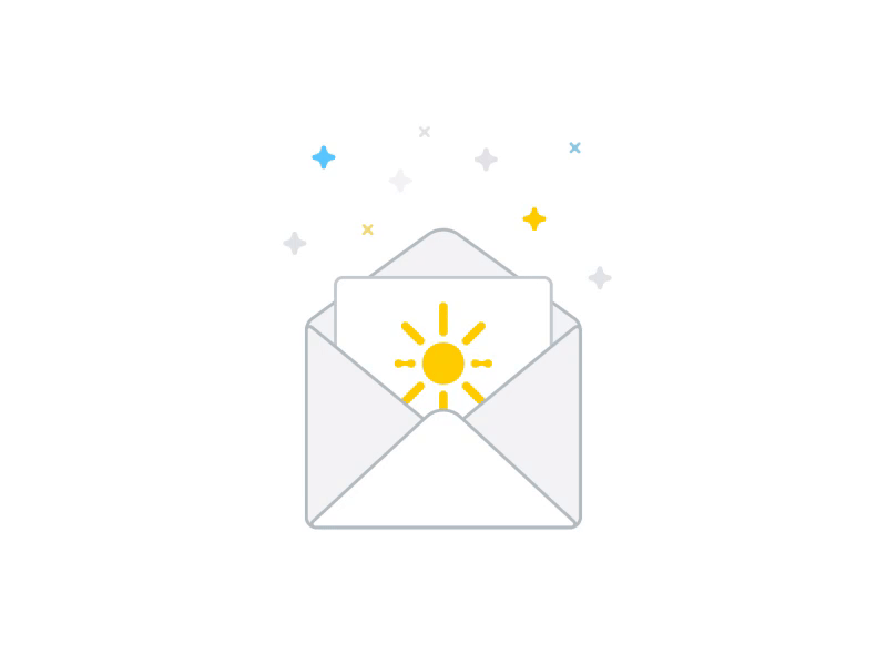 Second try animation illustration letter