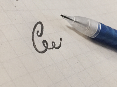 CW Concept cw monogram signature