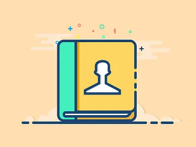 Notepad icon illustration mbe notepad