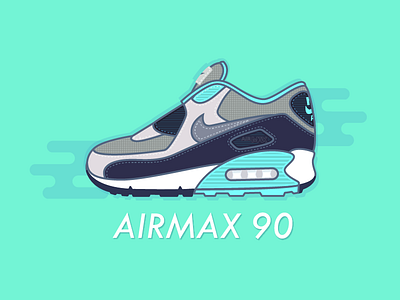 Green Airmax 90 airmax nike shows