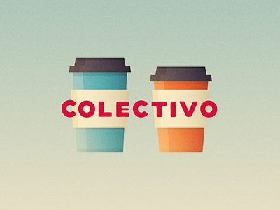 His and Hers lattes coffee drink grain icon illustration latte milwaukee texture vector