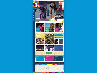 Bahrain Shopping Festival Website Pitch design landing page pitch website