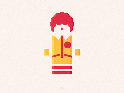 Ronald McDonald anybuddy geometric minimal