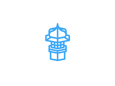 Kiosk building illustration kiosk line portugal simple small