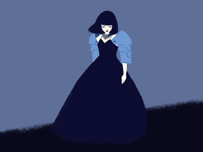 Chvrches animation chvrches clearest blue fanart fanimation gif lauren mayberry music