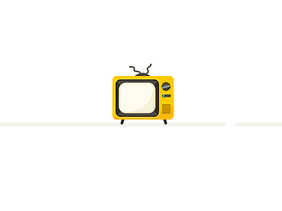 Yellow TV~I like yellow,haha~