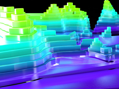 0907 3d colorful render