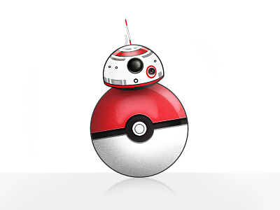 Pokemon & BB-8 Mashup bb 8 disney droid pokeball pokemon star wars